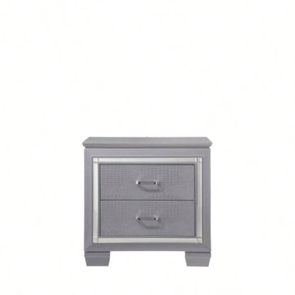 Lillian - Nightstand - Gray