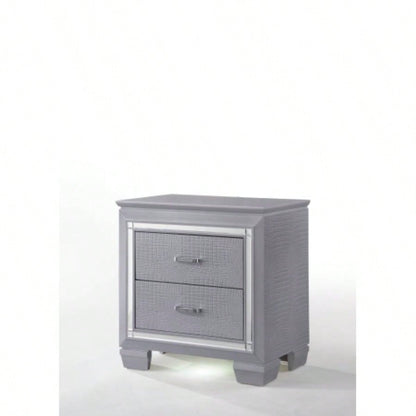 Lillian - Nightstand - Gray