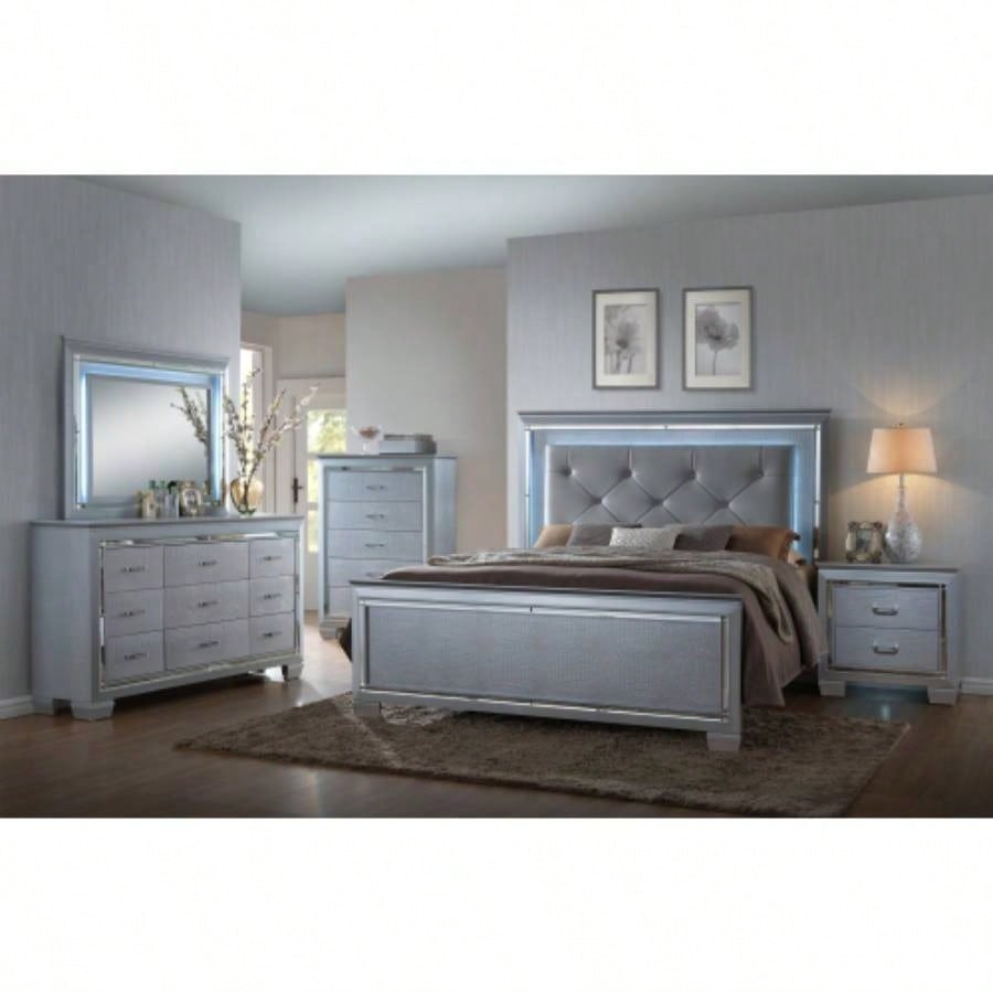Lillian - Nightstand - Gray