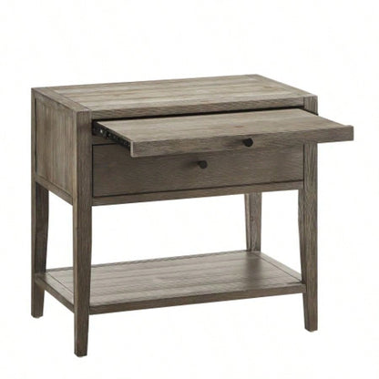 Sunveil 1 - drawer Nightstand - Weathered Gray