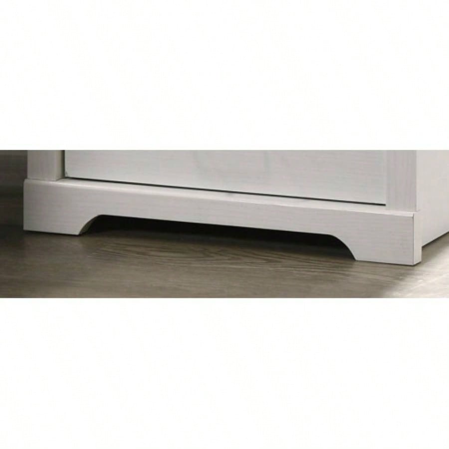 Elara 22 White 2 - Drawer Nightstand Bedside Table with USB charging Ports