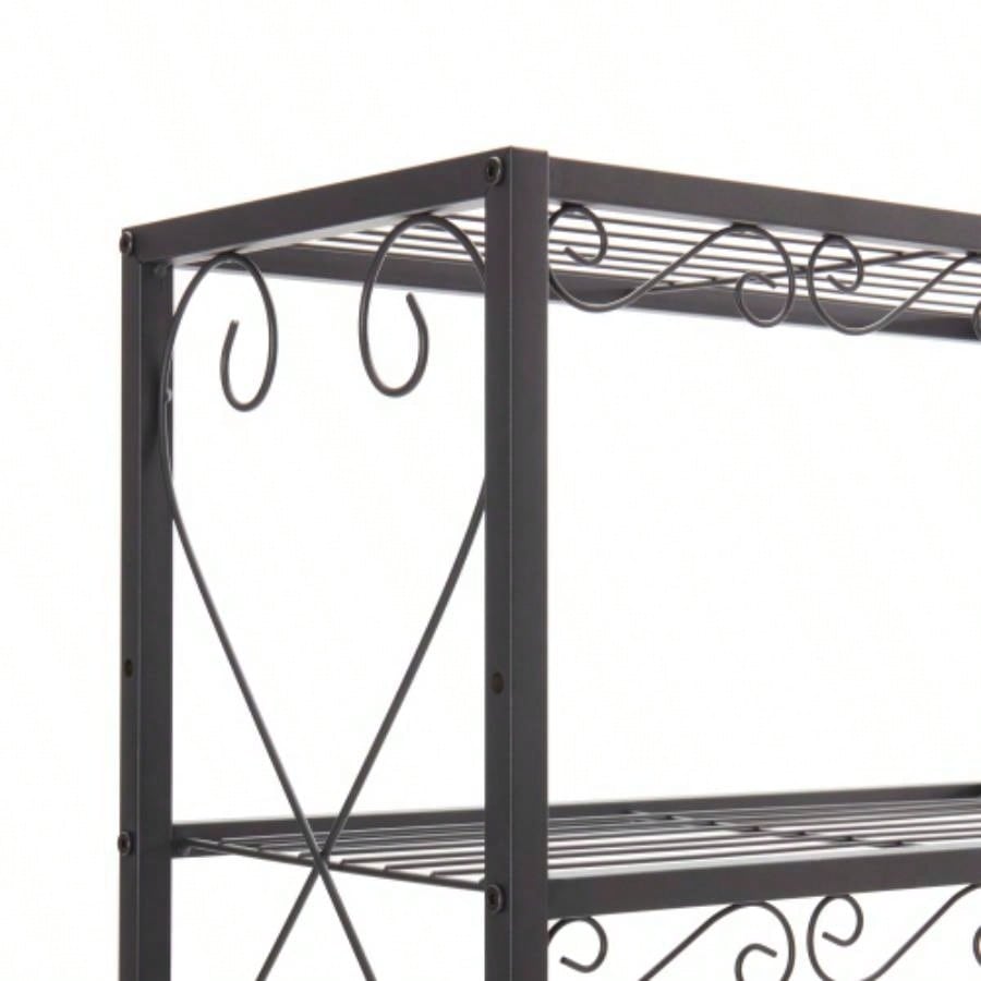 Bed Frame with 2 Nightstands Headboards with Storage Cabinet, Headboard with Shelves, Bookcase Headboard Easy Assembly Bedroom Iron and Wood Rustic Brown