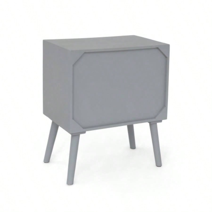 WOODEN/ MDF FITTED 2 DRAWER CABINET - KD