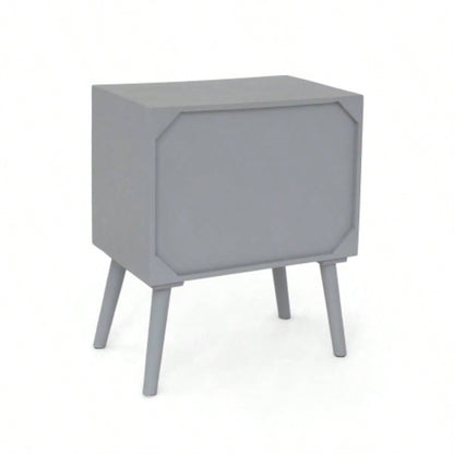 WOODEN/ MDF FITTED 2 DRAWER CABINET - KD