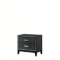 Haiden Weathered Black Nightstand