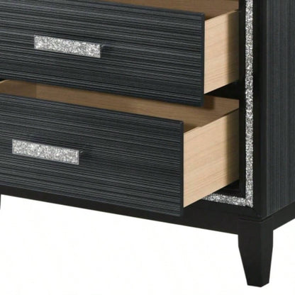Haiden Weathered Black Nightstand