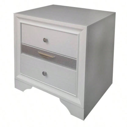 Naima White Nightstand