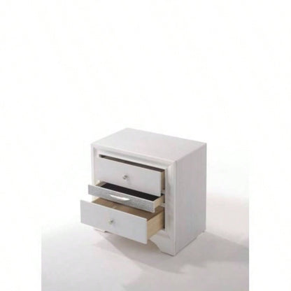 Naima White Nightstand