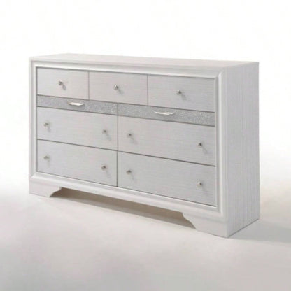 Naima White Nightstand