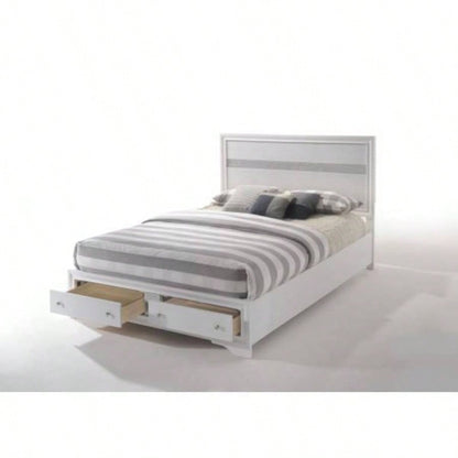 Naima White Nightstand