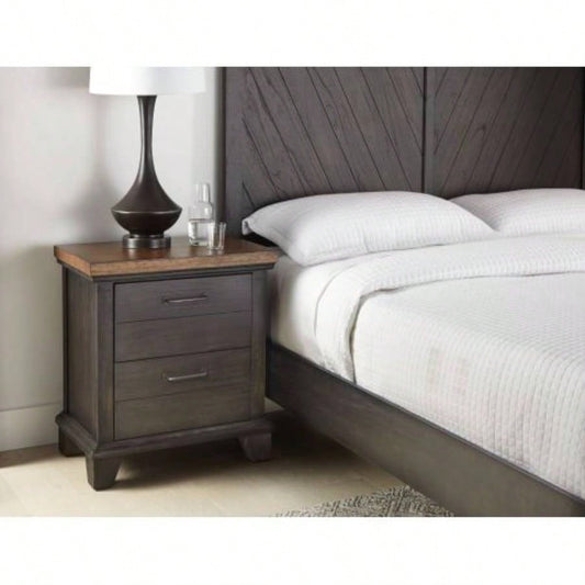 Bear - Nightstand - Brown