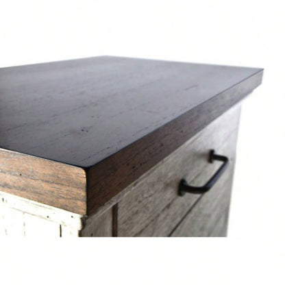 Bear - Nightstand - Pearl Silver