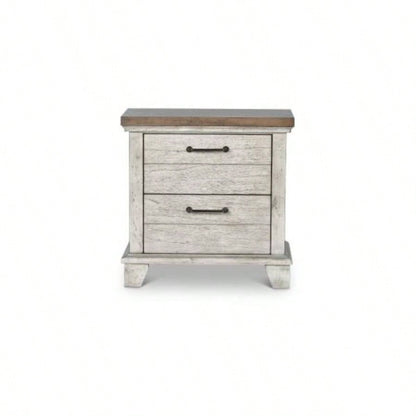 Bear - Nightstand - Pearl Silver