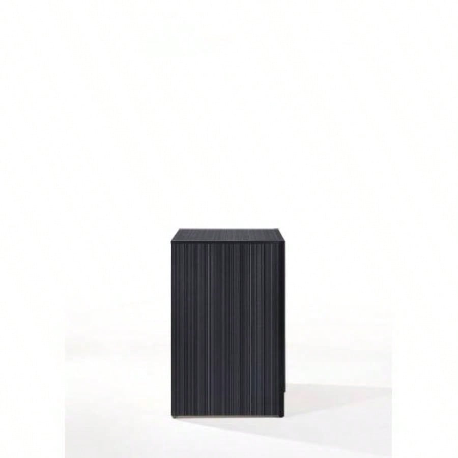 Naima Black Nightstand