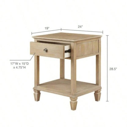 Victoria Bedside Table Antique