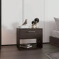 Nightstand, 1 Drawer, 1 Shelf, 4