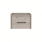 Floating Nightstand Calion, Bedroom, Light Gray