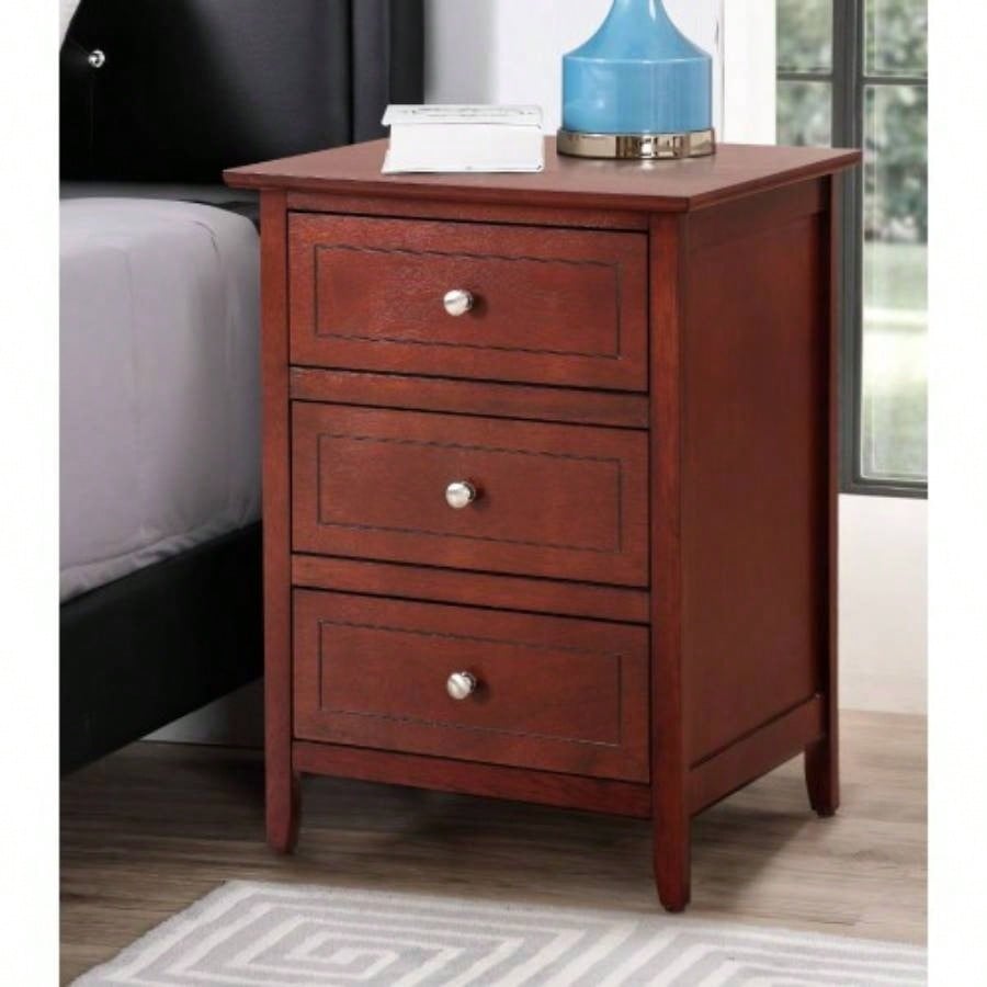 Charming Cappuccino Nightstand Any Room