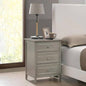 Transitional Cherry Nightstand Bedrooms