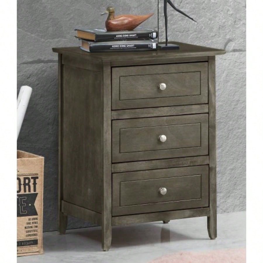 Charming Cappuccino Nightstand Any Room