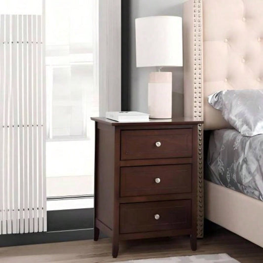 Charming Cappuccino Nightstand Any Room