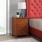 Transitional Cherry Nightstand Bedrooms