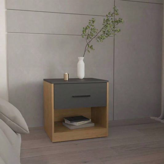 Nightstand, 1 Door, 1 Shelf