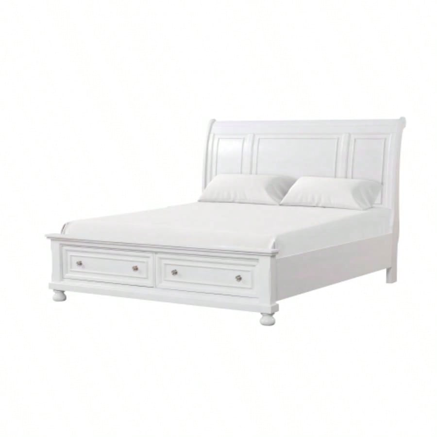 Sleek Cherry Nightstand Modern Spaces