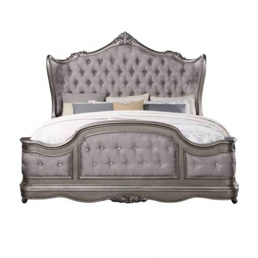 Ariadne Antique Platinum NightStand