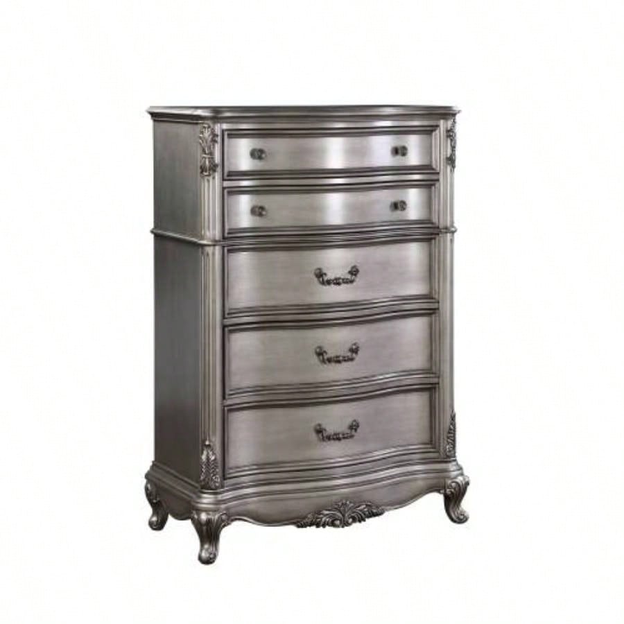 Ariadne Antique Platinum NightStand