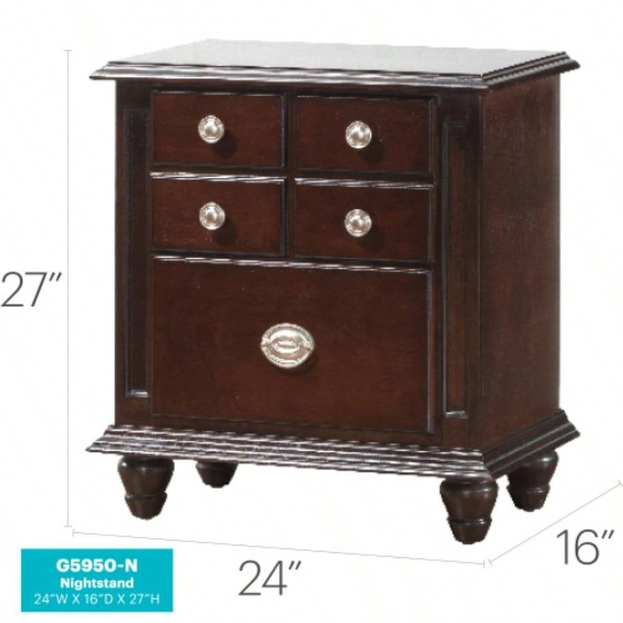 Summit G5950 - N Night Stand, Cappuccino