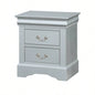 Louis Philippe Platinum Nightstand
