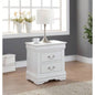 Louis Philippe Platinum Nightstand