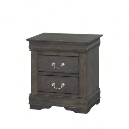 Louis Philippe Platinum Nightstand
