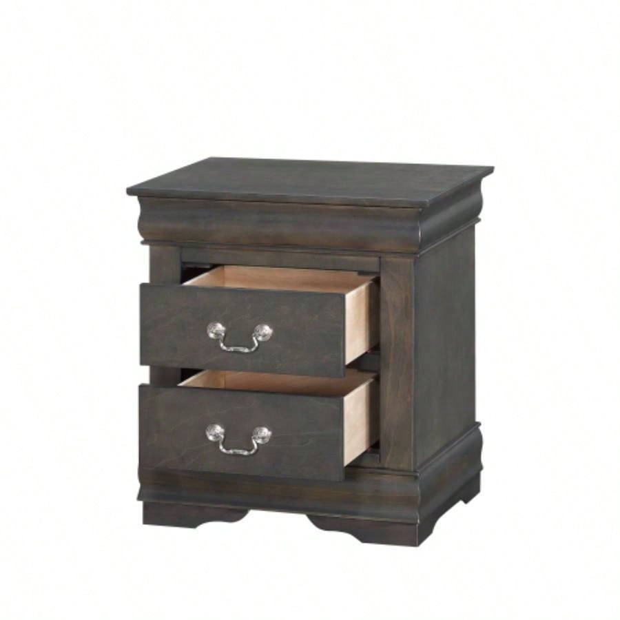 Dark 2 - Drawer Nightstand