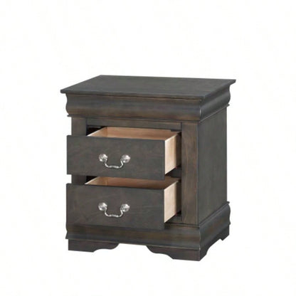 Dark 2 - Drawer Nightstand