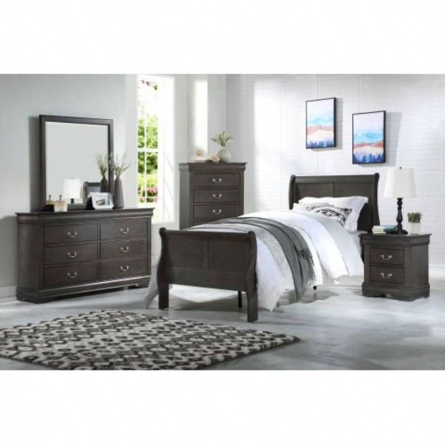 Dark 2 - Drawer Nightstand