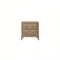 2 Drawer Nightstand With Sand