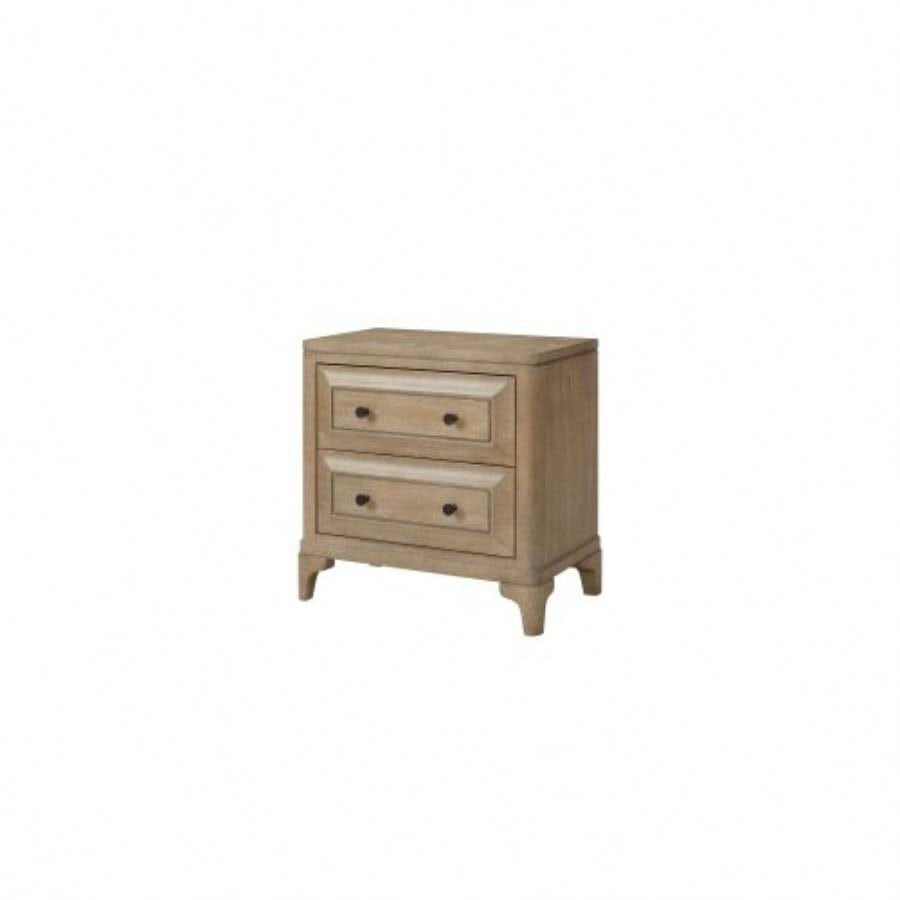 2 Drawer Nightstand With Sand