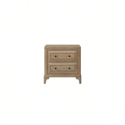2 Drawer Nightstand With Sand