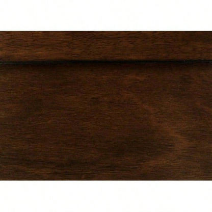Classic Louis Philippe Style Brown Cherry 1pc Nightstand of 2x Drawers Traditional Design Bedroom Furniture