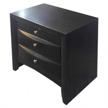 Ireland Black Nightstand