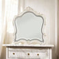 Chantelle Pearl White Nightstand/Granite Top