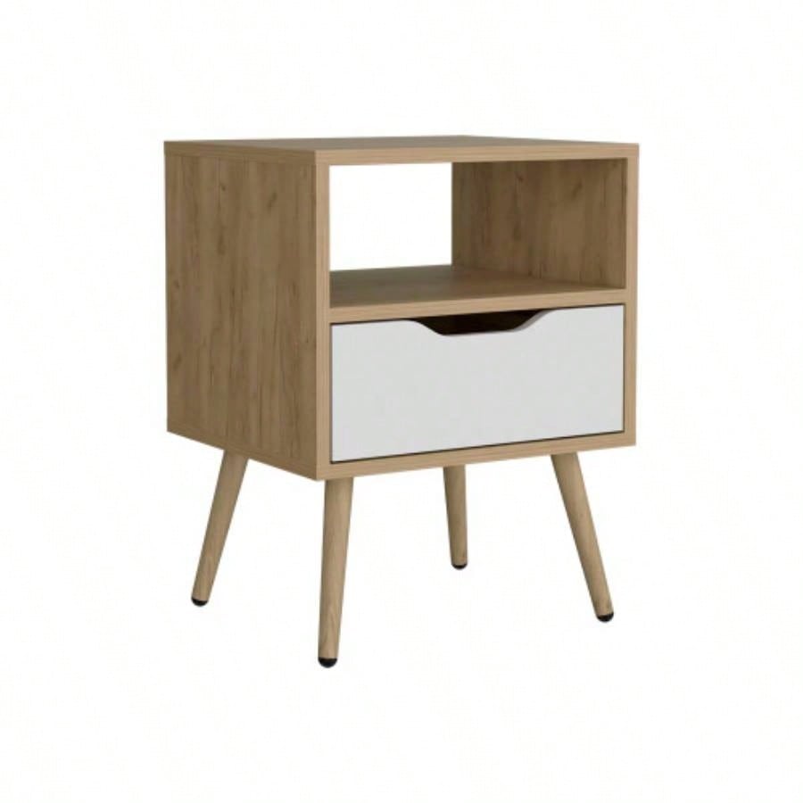 Nightstand, 1 Drawer, 1 Shelf