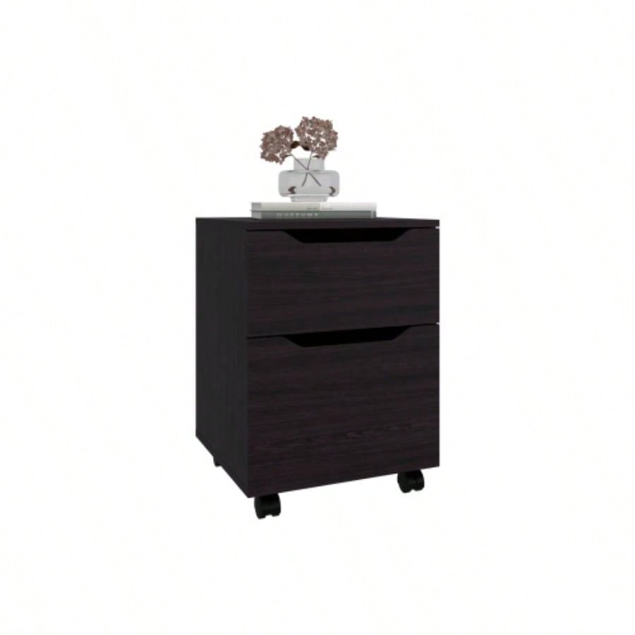 Nightstand, 1 Drawer, 4, Black