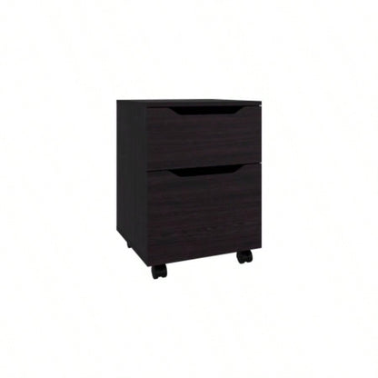 Nightstand, 1 Drawer, 4, Black
