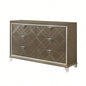 Skylar Dark Champagne Nightstand