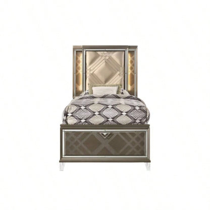 Skylar Dark Champagne Nightstand