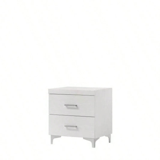 Casilda White Nightstand