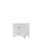 Casilda White Nightstand